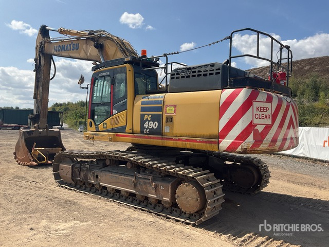 2015 Komatsu PC490LC-10 Tracked Excavator - Kāpurķēžu ekskavators: foto 4 2015 Komatsu PC490LC-10 Tracked Excavator - Kāpurķēžu ekskavators: foto 4