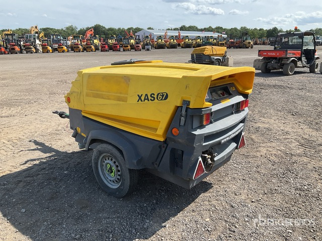 2016 Atlas Copco XAS67KD Mobile Air Compressor - Gaisa kompresors: foto 3 2016 Atlas Copco XAS67KD Mobile Air Compressor - Gaisa kompresors: foto 3