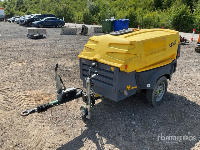 2016 Atlas Copco XAS67KD Mobile Air Compressor - Gaisa kompresors: foto 1 2016 Atlas Copco XAS67KD Mobile Air Compressor - Gaisa kompresors: foto 1