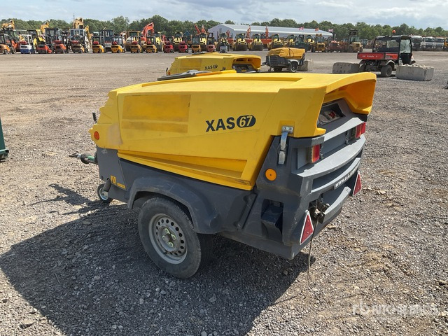 2016 Atlas Copco XAS67KD Mobile Air Compressor - Gaisa kompresors: foto 4 2016 Atlas Copco XAS67KD Mobile Air Compressor - Gaisa kompresors: foto 4