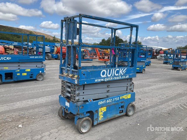 2016 Genie GS1932 Electric Scissor Lift - Šķērveida pacēlājs: foto 1 2016 Genie GS1932 Electric Scissor Lift - Šķērveida pacēlājs: foto 1