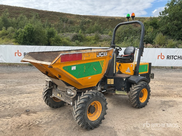 2016 JCB 3TSTM 3 ton 4x4 Swivel Dumper - Bezceļu pašizgāzējs: foto 2 2016 JCB 3TSTM 3 ton 4x4 Swivel Dumper - Bezceļu pašizgāzējs: foto 2