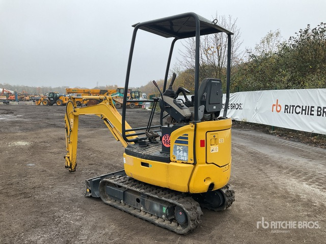 2016 Komatsu PC14-R3S Mini Excavator: <6.6t - Mini-ekskavators: foto 4 2016 Komatsu PC14-R3S Mini Excavator: <6.6t - Mini-ekskavators: foto 4