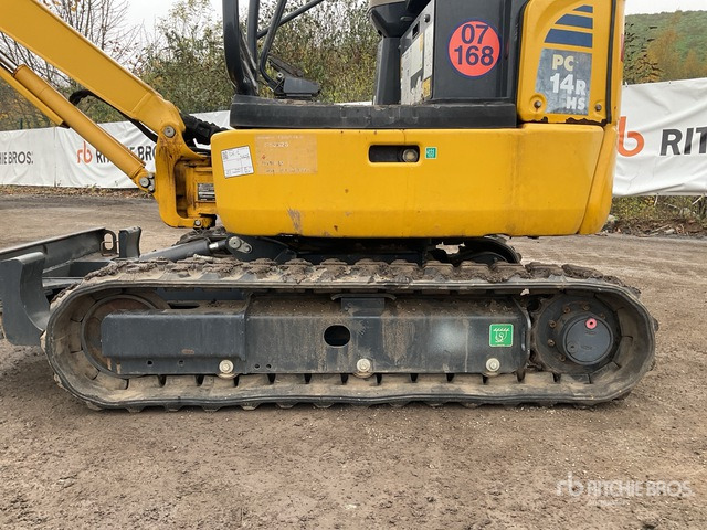 2016 Komatsu PC14-R3S Mini Excavator: <6.6t - Mini-ekskavators: foto 5 2016 Komatsu PC14-R3S Mini Excavator: <6.6t - Mini-ekskavators: foto 5