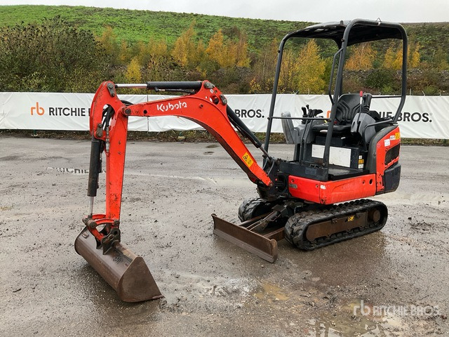 2016 Kubota KX015-4 - Mini-ekskavators: foto 1 2016 Kubota KX015-4 - Mini-ekskavators: foto 1