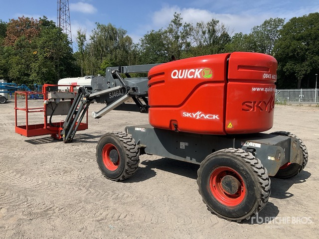 2016 Skyjack SJ46AJ 4WD Diesel Articulating Boom Lift - Izlices pacēlājs: foto 4 2016 Skyjack SJ46AJ 4WD Diesel Articulating Boom Lift - Izlices pacēlājs: foto 4