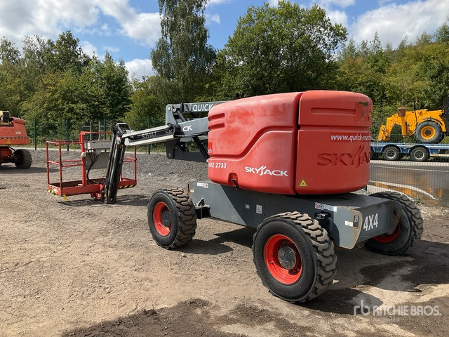 2016 Skyjack SJ51AJ 4WD Diesel Articulating Boom Lift - Izlices pacēlājs: foto 3 2016 Skyjack SJ51AJ 4WD Diesel Articulating Boom Lift - Izlices pacēlājs: foto 3