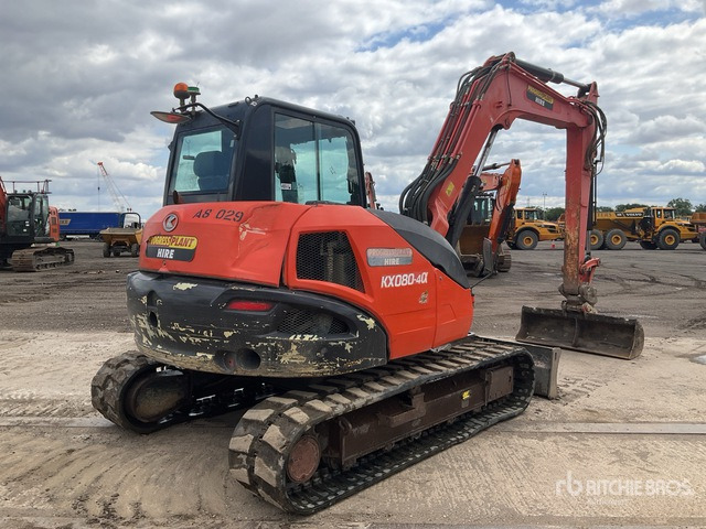 2017 Kubota KX080-4 Tracked Excavator - Kāpurķēžu ekskavators: foto 4 2017 Kubota KX080-4 Tracked Excavator - Kāpurķēžu ekskavators: foto 4