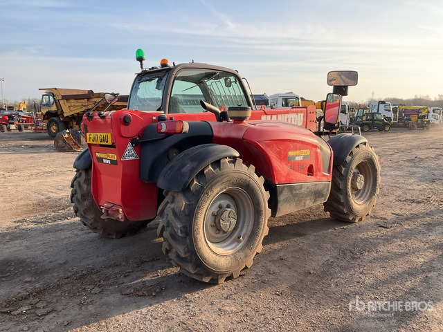 2017 Manitou MT732 (Inoperable) Telehandler - Teleskopiskais iekrāvējs: foto 3 2017 Manitou MT732 (Inoperable) Telehandler - Teleskopiskais iekrāvējs: foto 3
