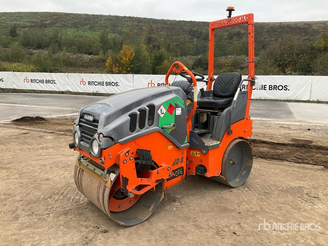 2018 Hamm HD8VV Hamm HD8VV Double Drum Roller Double Drum Roller - Ceļu veltnis: foto 1 2018 Hamm HD8VV Hamm HD8VV Double Drum Roller Double Drum Roller - Ceļu veltnis: foto 1