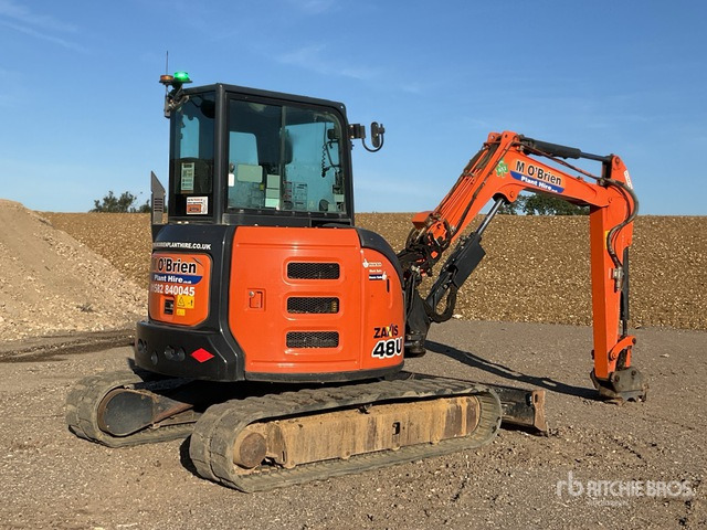 2018 Hitachi ZX48U5 Mini Excavator: <6.6t - Mini-ekskavators: foto 4 2018 Hitachi ZX48U5 Mini Excavator: <6.6t - Mini-ekskavators: foto 4