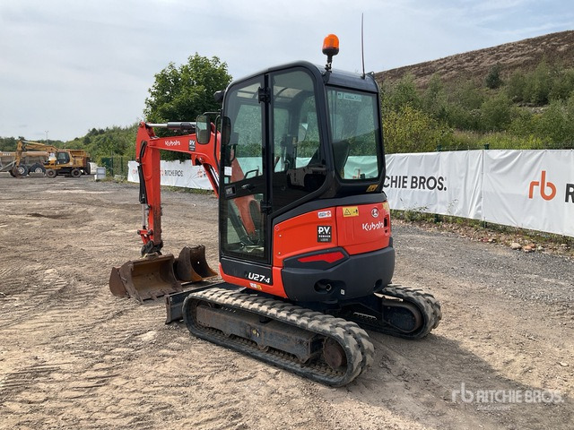 2018 Kubota U27-4 Mini Excavator: <6.6t - Mini-ekskavators: foto 4 2018 Kubota U27-4 Mini Excavator: <6.6t - Mini-ekskavators: foto 4