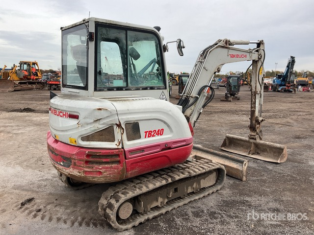 2018 Takeuchi TB240 Mini Excavator: <6.6t - Mini-ekskavators: foto 3 2018 Takeuchi TB240 Mini Excavator: <6.6t - Mini-ekskavators: foto 3