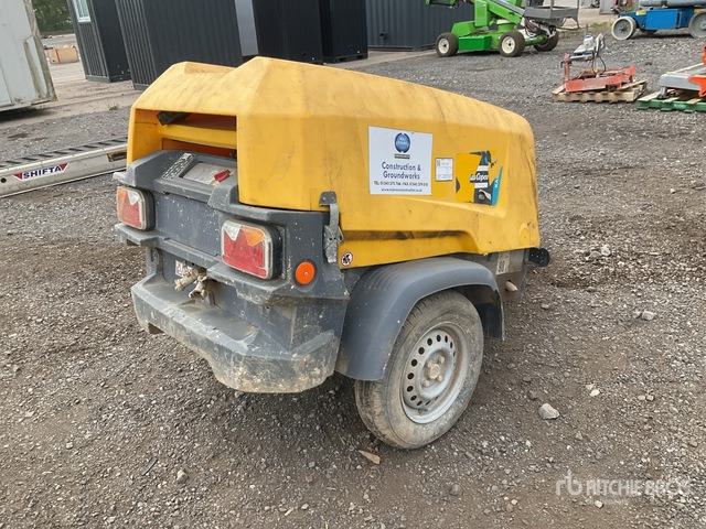 2019 Atlas Copco XAS48 Mobile (Inoperable) Air Compressor - Gaisa kompresors: foto 4 2019 Atlas Copco XAS48 Mobile (Inoperable) Air Compressor - Gaisa kompresors: foto 4
