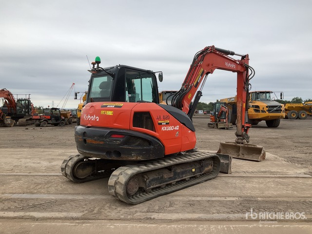 2019 Kubota KX080-4a Tracked Excavator - Kāpurķēžu ekskavators: foto 4 2019 Kubota KX080-4a Tracked Excavator - Kāpurķēžu ekskavators: foto 4
