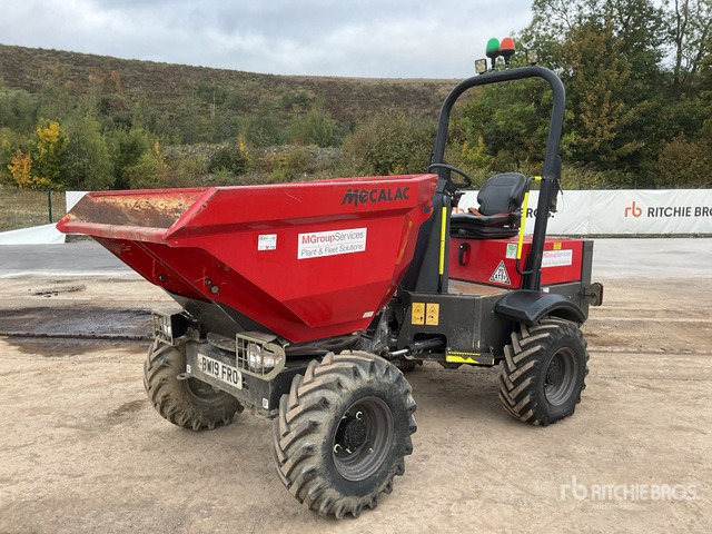 2019 Mecalac TA3sh 3 ton 4x4 Swivel Dumper - Mini pašizgāzējs: foto 2 2019 Mecalac TA3sh 3 ton 4x4 Swivel Dumper - Mini pašizgāzējs: foto 2