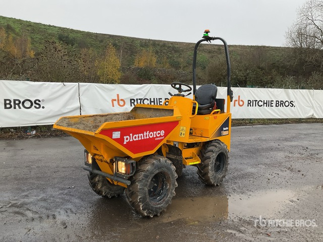 2019 Thwaites MACH201 1 ton 4x4 Hi-Tip Dumper - Bezceļu pašizgāzējs: foto 1 2019 Thwaites MACH201 1 ton 4x4 Hi-Tip Dumper - Bezceļu pašizgāzējs: foto 1
