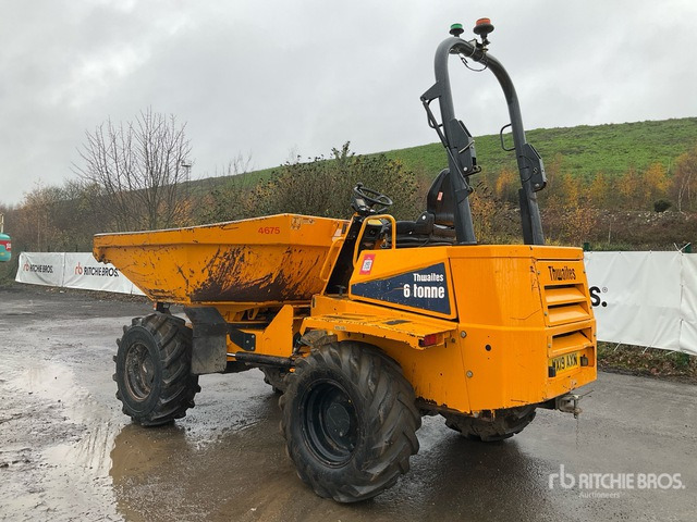 2019 Thwaites MACH2062 6 ton 4x4 Swivel Dumper - Bezceļu pašizgāzējs: foto 2 2019 Thwaites MACH2062 6 ton 4x4 Swivel Dumper - Bezceļu pašizgāzējs: foto 2