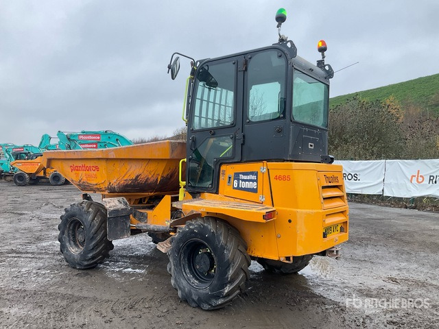2019 Thwaites MACH2166 6 ton 4x4 Swivel Dumper - Bezceļu pašizgāzējs: foto 2 2019 Thwaites MACH2166 6 ton 4x4 Swivel Dumper - Bezceļu pašizgāzējs: foto 2