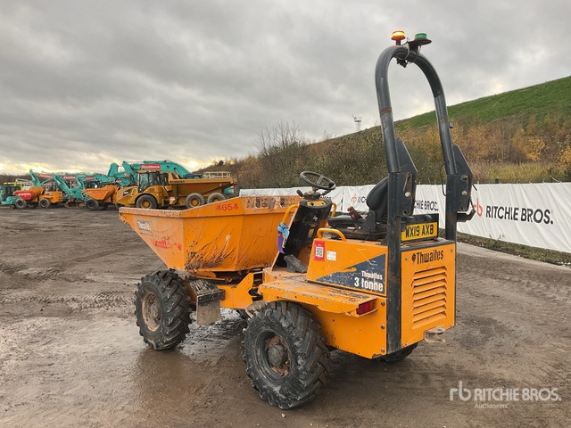2019 Thwaites MACH580 3 ton 4x4 Swivel Dumper - Bezceļu pašizgāzējs: foto 2 2019 Thwaites MACH580 3 ton 4x4 Swivel Dumper - Bezceļu pašizgāzējs: foto 2