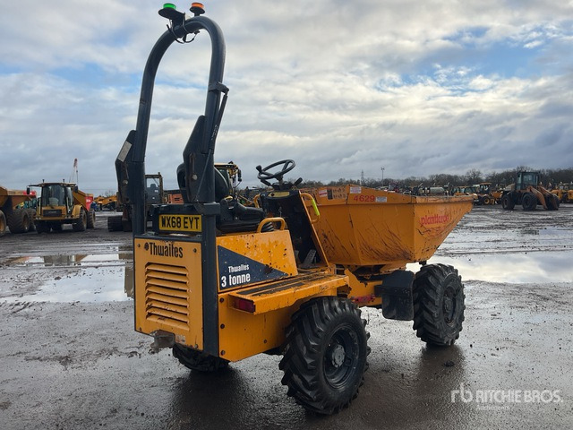 2019 Thwaites MACH580 3 ton 4x4 Swivel Dumper - Bezceļu pašizgāzējs: foto 3 2019 Thwaites MACH580 3 ton 4x4 Swivel Dumper - Bezceļu pašizgāzējs: foto 3