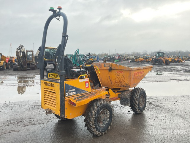 2019 Thwaites MACH580 3 ton 4x4 Swivel Dumper - Bezceļu pašizgāzējs: foto 3 2019 Thwaites MACH580 3 ton 4x4 Swivel Dumper - Bezceļu pašizgāzējs: foto 3