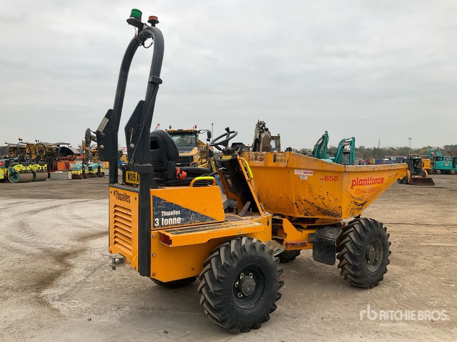 2019 Thwaites MACH580 3 ton 4x4 Swivel Dumper - Mini pašizgāzējs: foto 3 2019 Thwaites MACH580 3 ton 4x4 Swivel Dumper - Mini pašizgāzējs: foto 3