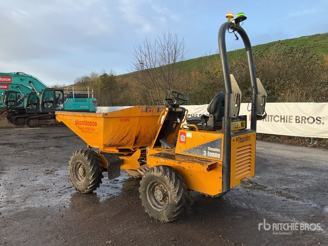 2019 Thwaites MACH580 3 ton 4x4 Swivel Dumper - Bezceļu pašizgāzējs: foto 2 2019 Thwaites MACH580 3 ton 4x4 Swivel Dumper - Bezceļu pašizgāzējs: foto 2