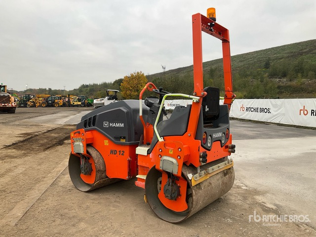 2020 Hamm HD12VV 2020 Hamm HD12VV Double Drum Roller Double Drum Roller - Ceļu veltnis: foto 3 2020 Hamm HD12VV 2020 Hamm HD12VV Double Drum Roller Double Drum Roller - Ceļu veltnis: foto 3