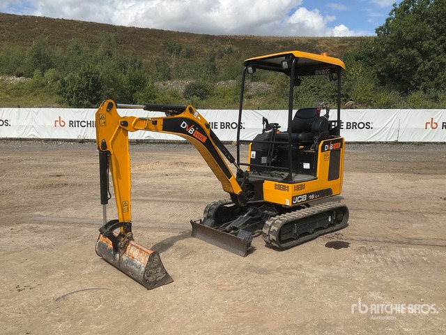 2020 JCB 16C-1 T3 Mini Excavator: <6.6t - Mini-ekskavators: foto 1 2020 JCB 16C-1 T3 Mini Excavator: <6.6t - Mini-ekskavators: foto 1