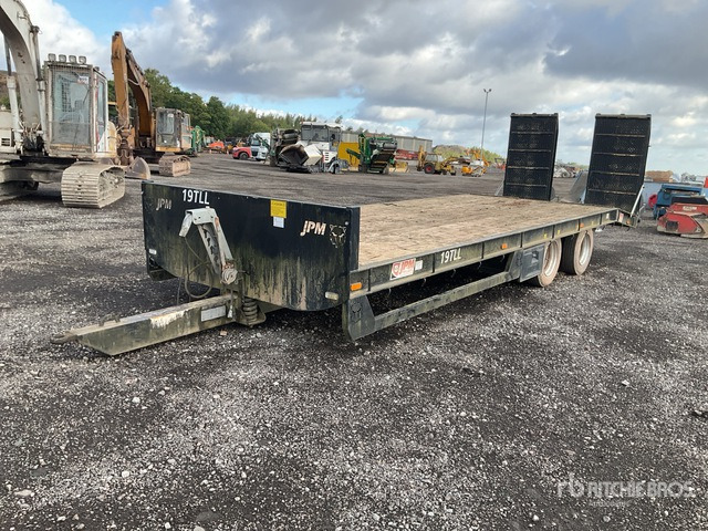 2020 JPM 19TLL 15000 kg T/A Lowboy Trailer - Puspiekabe zema profila platforma: foto 1 2020 JPM 19TLL 15000 kg T/A Lowboy Trailer - Puspiekabe zema profila platforma: foto 1