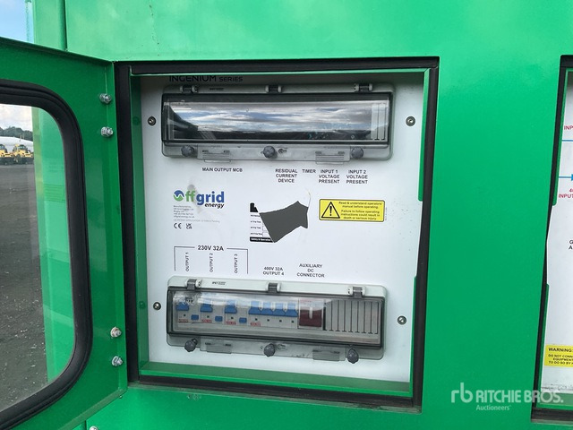 Elektroģenerators 2021 Offgrid Energy Ingenium LX 45/90 30 kVA Skid-Mounted Battery Sto ... Generator Set: foto 6