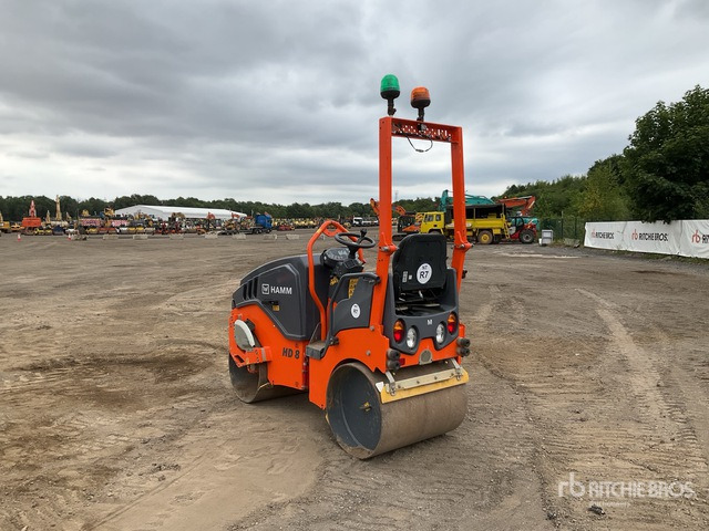 2022 Hamm HD8VV Double Drum Roller - Ceļu veltnis: foto 3 2022 Hamm HD8VV Double Drum Roller - Ceļu veltnis: foto 3