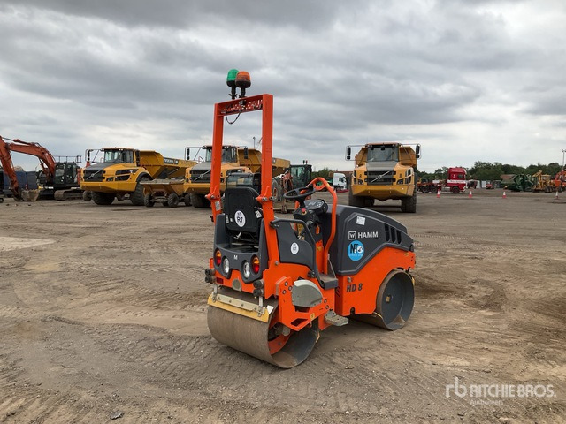2022 Hamm HD8VV Double Drum Roller - Ceļu veltnis: foto 4 2022 Hamm HD8VV Double Drum Roller - Ceļu veltnis: foto 4