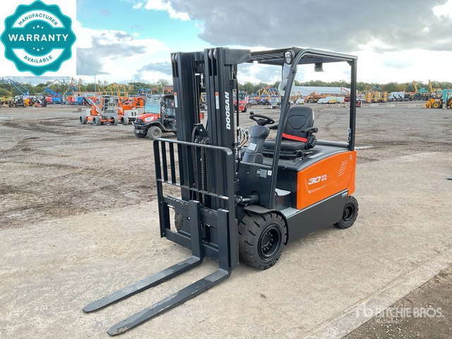 2023 Doosan B30X-7 PLUS 3000 kg (Unused) Electric Forklift - Elektroiekrāvējs: foto 2 2023 Doosan B30X-7 PLUS 3000 kg (Unused) Electric Forklift - Elektroiekrāvējs: foto 2