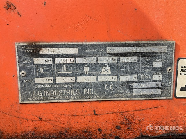 JLG J600A3 Articulating Boom Lift - Izlices pacēlājs: foto 1 JLG J600A3 Articulating Boom Lift - Izlices pacēlājs: foto 1