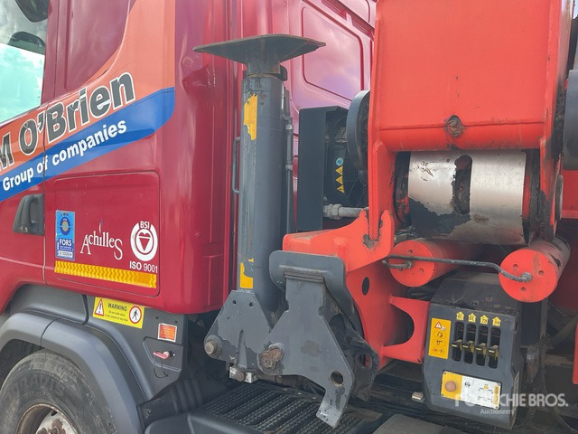 2014 Scania 6x4 Sleeper Truck Tractor w/Crane - Vilcējs: foto 5 2014 Scania 6x4 Sleeper Truck Tractor w/Crane - Vilcējs: foto 5