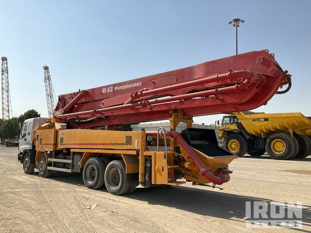2002 Isuzu CXH50T 2003 Putzmeister M42 on 8x4 Twi ... Concrete Pump Truck - Betona sūknis: foto 4 2002 Isuzu CXH50T 2003 Putzmeister M42 on 8x4 Twi ... Concrete Pump Truck - Betona sūknis: foto 4