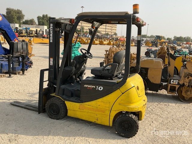 2007 Komatsu FB10-12 1 ton Electric Forklift - Elektroiekrāvējs: foto 3 2007 Komatsu FB10-12 1 ton Electric Forklift - Elektroiekrāvējs: foto 3
