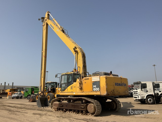 2008 Komatsu PC600-7 Long Reach Tracked Excavator - Kāpurķēžu ekskavators: foto 3 2008 Komatsu PC600-7 Long Reach Tracked Excavator - Kāpurķēžu ekskavators: foto 3