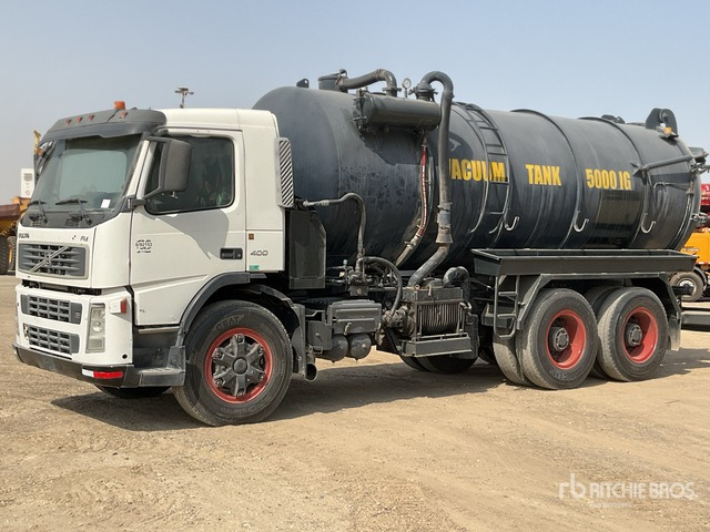 2008 Volvo FM400 6x4 20000 L Vacuum Tanker Truck - Asenizācijas mašīna: foto 2 2008 Volvo FM400 6x4 20000 L Vacuum Tanker Truck - Asenizācijas mašīna: foto 2