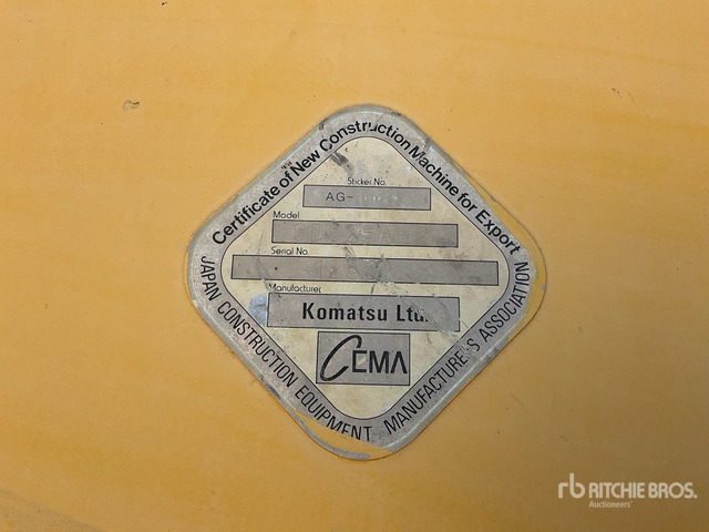 2010 Komatsu GD825A-2 Motor Grader - Greiders: foto 4 2010 Komatsu GD825A-2 Motor Grader - Greiders: foto 4