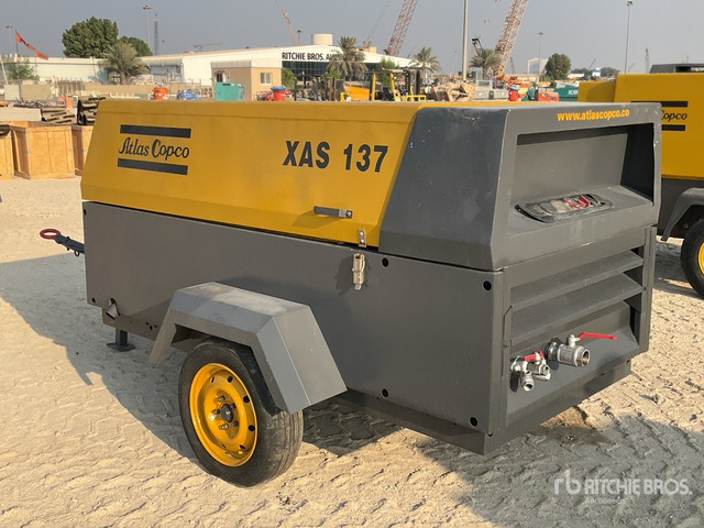 2013 Atlas Copco XA137DD Mobile Air Compressor - Gaisa kompresors: foto 2 2013 Atlas Copco XA137DD Mobile Air Compressor - Gaisa kompresors: foto 2