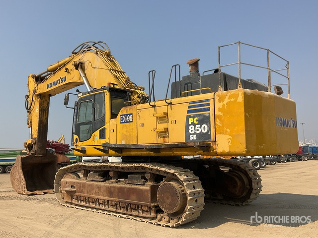 2013 Komatsu PC850-8R1 - Kāpurķēžu ekskavators: foto 4 2013 Komatsu PC850-8R1 - Kāpurķēžu ekskavators: foto 4