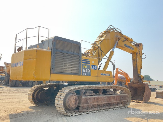 2013 Komatsu PC850-8R1 - Kāpurķēžu ekskavators: foto 3 2013 Komatsu PC850-8R1 - Kāpurķēžu ekskavators: foto 3