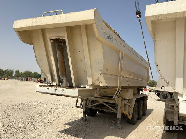 2014 Gorica TP25.07 Tri/A End Dump Trailer - Puspiekabe pašizgāzējs: foto 2 2014 Gorica TP25.07 Tri/A End Dump Trailer - Puspiekabe pašizgāzējs: foto 2