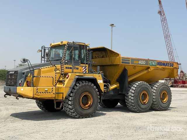 2015 Komatsu HM400-3 - Artikulētias pašizgāzējs: foto 1 2015 Komatsu HM400-3 - Artikulētias pašizgāzējs: foto 1