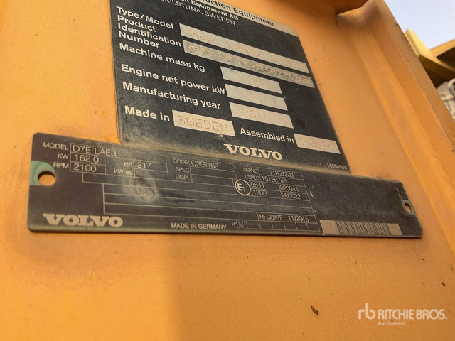 2016 Volvo L120F Wheel Loader - Riteņu iekrāvējs: foto 3 2016 Volvo L120F Wheel Loader - Riteņu iekrāvējs: foto 3