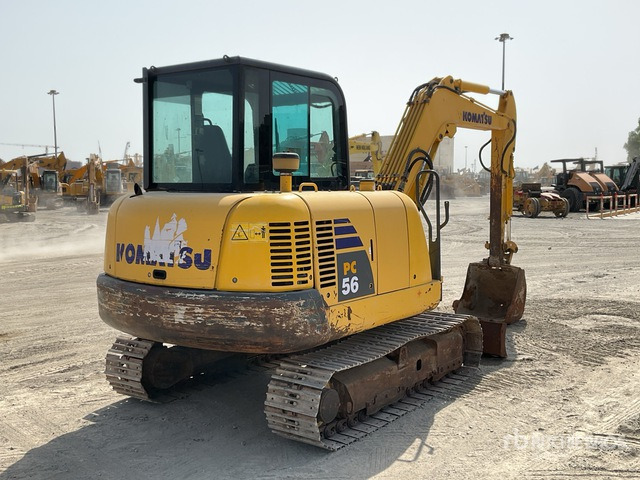 2017 Komatsu PC56-7 - Mini-ekskavators: foto 3 2017 Komatsu PC56-7 - Mini-ekskavators: foto 3