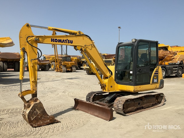 2017 Komatsu PC56-7 - Mini-ekskavators: foto 1 2017 Komatsu PC56-7 - Mini-ekskavators: foto 1